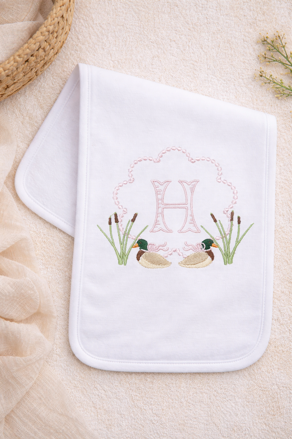 Magnolia Mallard Pearl Monogram - Image 4