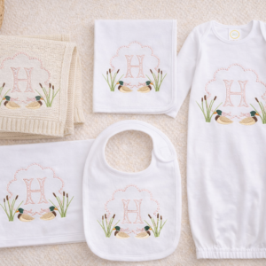 Magnolia Mallard Pearl Monogram